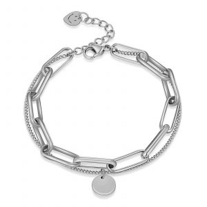 Paperchain link Bracelet duo