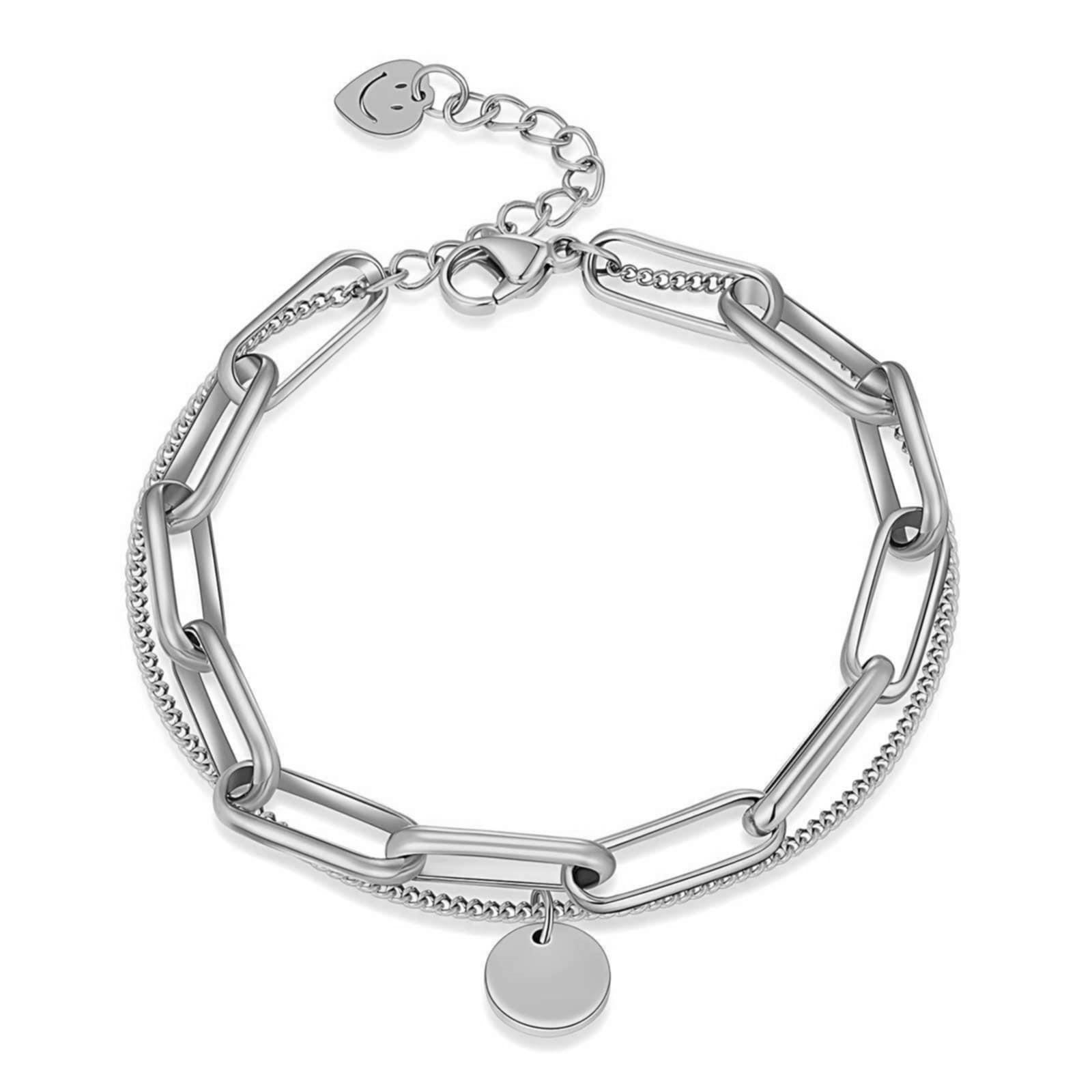 Paperchain link Bracelet duo
