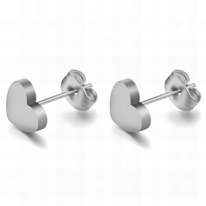 Small Heart Stud Earring