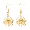 18k Gold PVD Sun Drop Earring