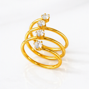 Valentina Spiral Ring