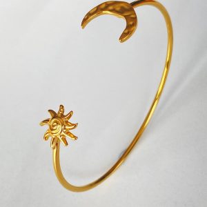 Celestial Golden Bangle