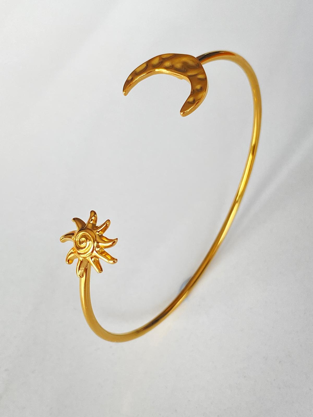 Celestial Golden Bangle
