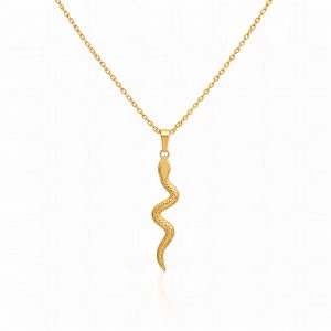 Serpent Pendant Necklace