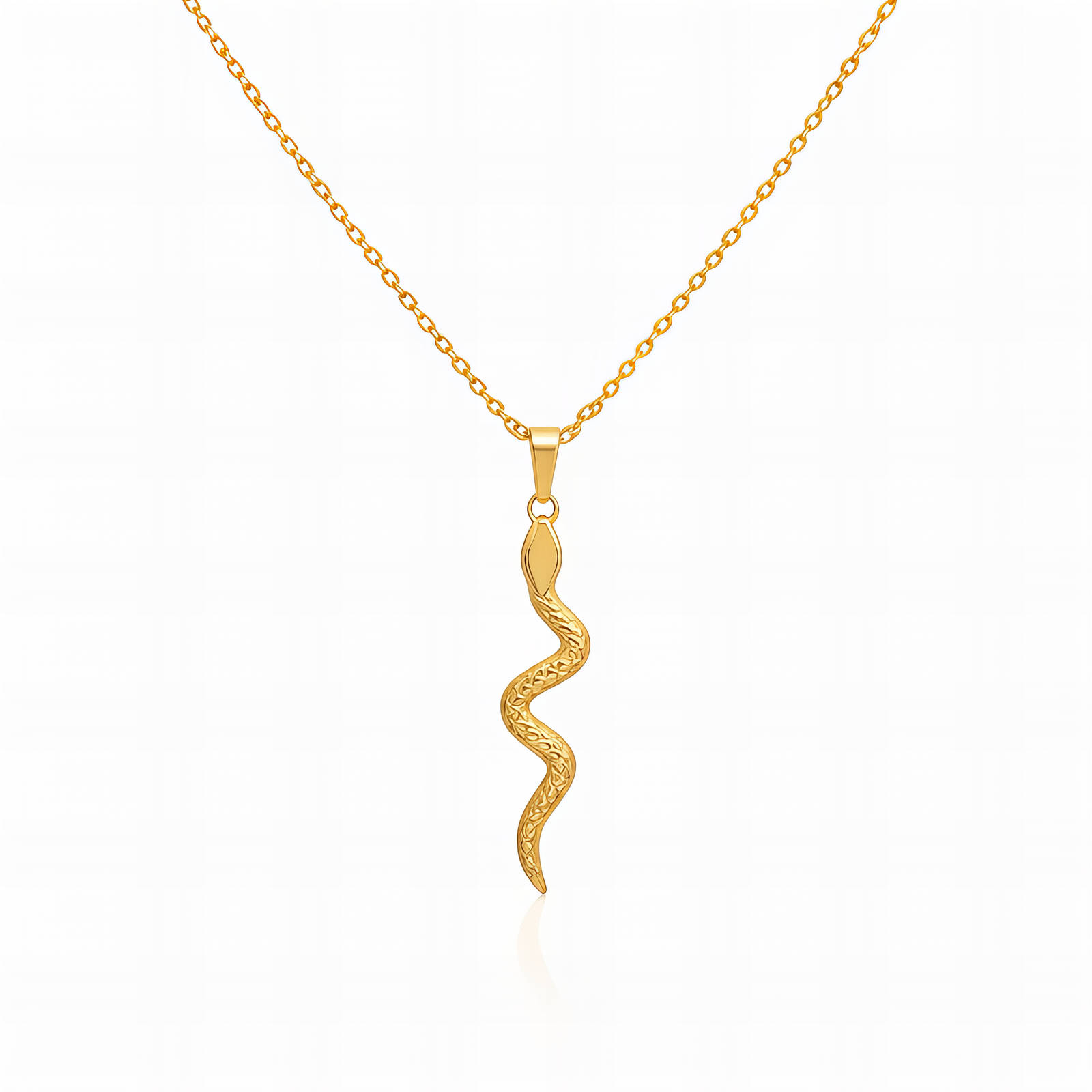 Serpent Pendant Necklace