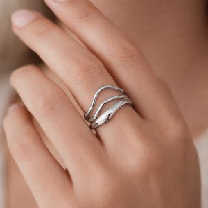Ocean Wave Ring