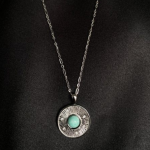 Ocean Eye Pendant Necklace