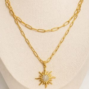 Aurora Sun Necklace