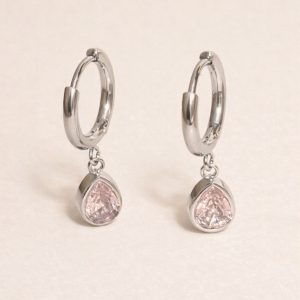 Blush Drop Earrings