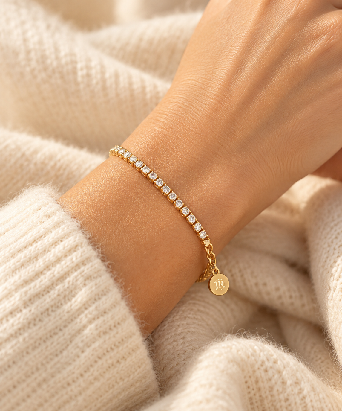 Aure Tennis Bracelet